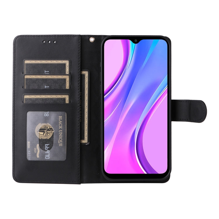 For Xiaomi Redmi 9 Diamond Lattice Leather Flip Phone Case