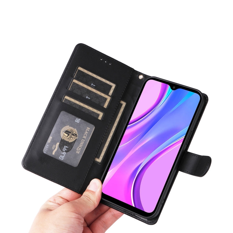 For Xiaomi Redmi 9 Diamond Lattice Leather Flip Phone Case