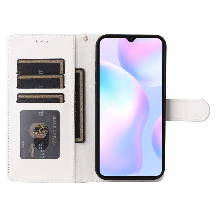 For Xiaomi Redmi 9a Diamond Lattice Leather Flip Phone Case