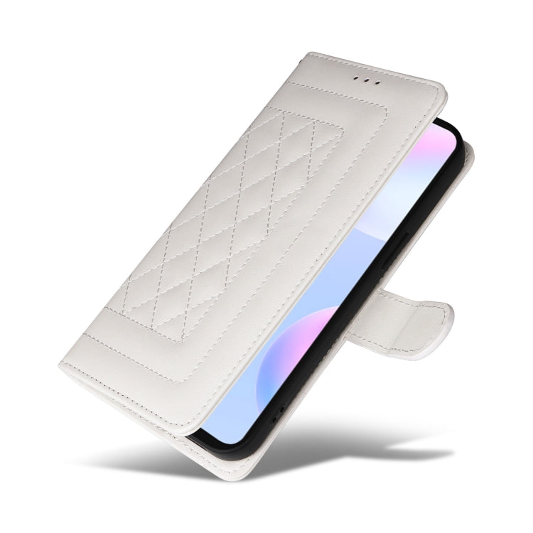 For Xiaomi Redmi 9a Diamond Lattice Leather Flip Phone Case