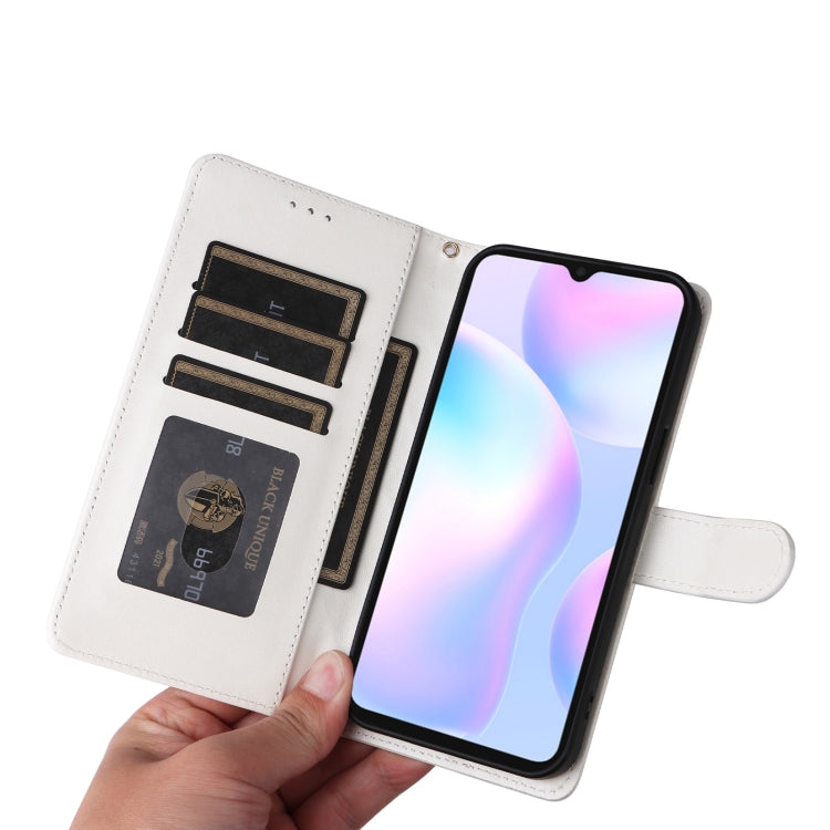 For Xiaomi Redmi 9a Diamond Lattice Leather Flip Phone Case