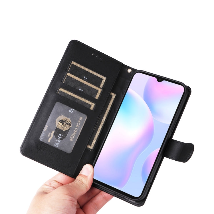 For Xiaomi Redmi 9a Diamond Lattice Leather Flip Phone Case