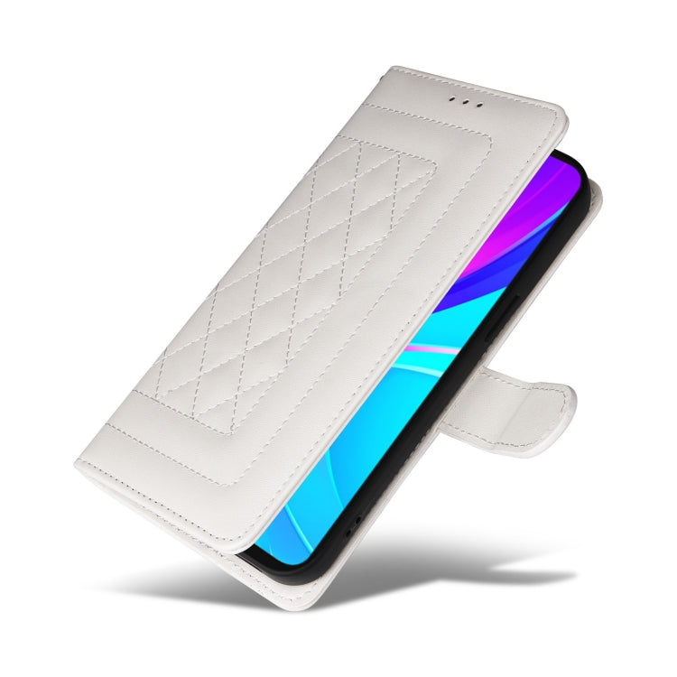For Xiaomi Redmi 9C Diamond Lattice Leather Flip Phone Case