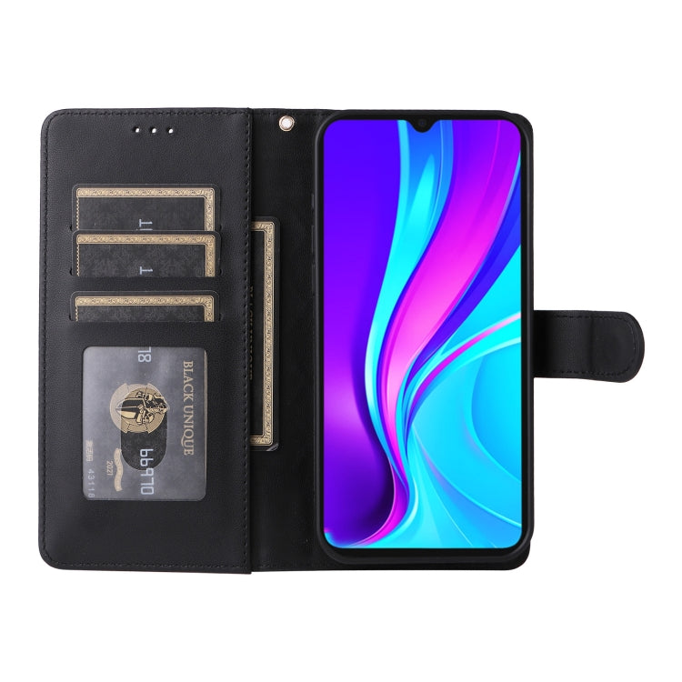 For Xiaomi Redmi 9C Diamond Lattice Leather Flip Phone Case