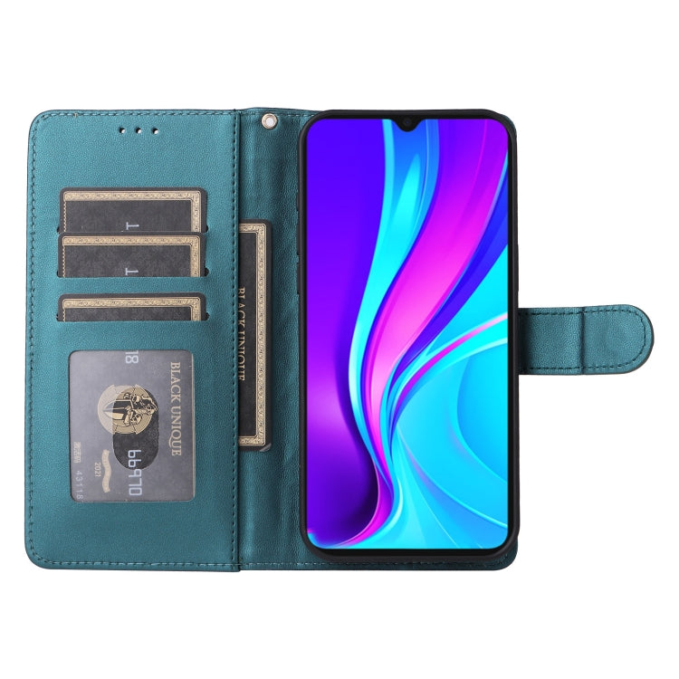 For Xiaomi Redmi 9C Diamond Lattice Leather Flip Phone Case