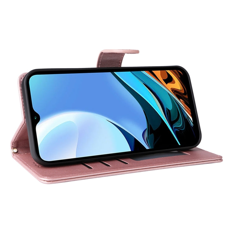 For Xiaomi Redmi 9T Diamond Lattice Leather Flip Phone Case