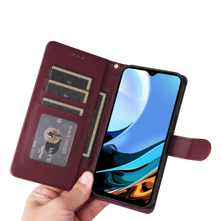 For Xiaomi Redmi 9T Diamond Lattice Leather Flip Phone Case