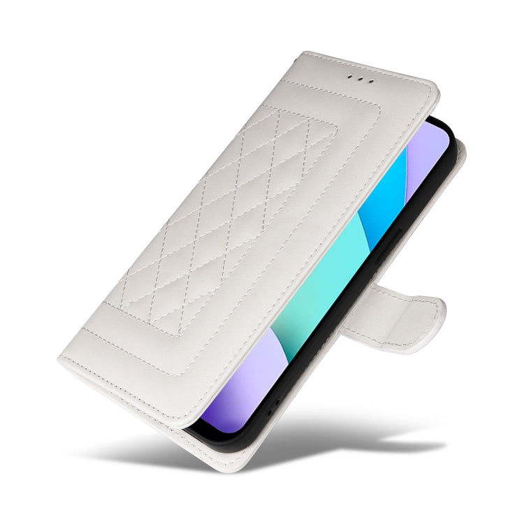 For Xiaomi Redmi 10 Diamond Lattice Leather Flip Phone Case