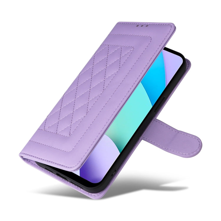 For Xiaomi Redmi 10 Diamond Lattice Leather Flip Phone Case