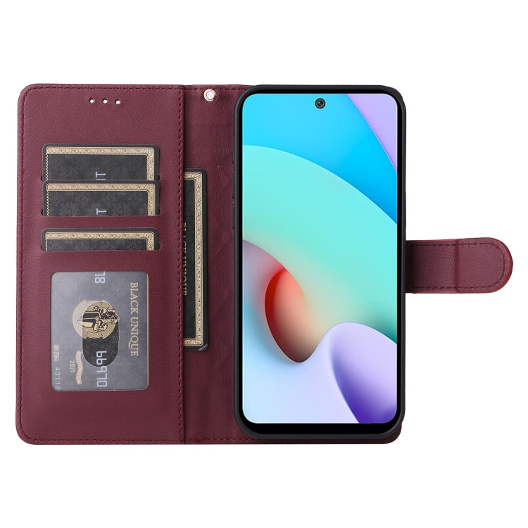 For Xiaomi Redmi 10 Diamond Lattice Leather Flip Phone Case