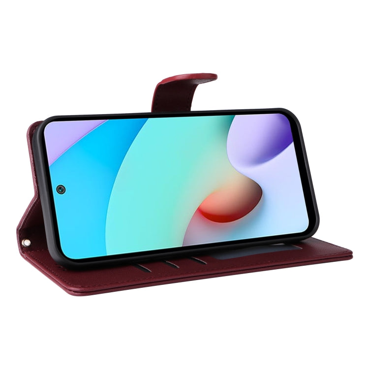 For Xiaomi Redmi 10 Diamond Lattice Leather Flip Phone Case