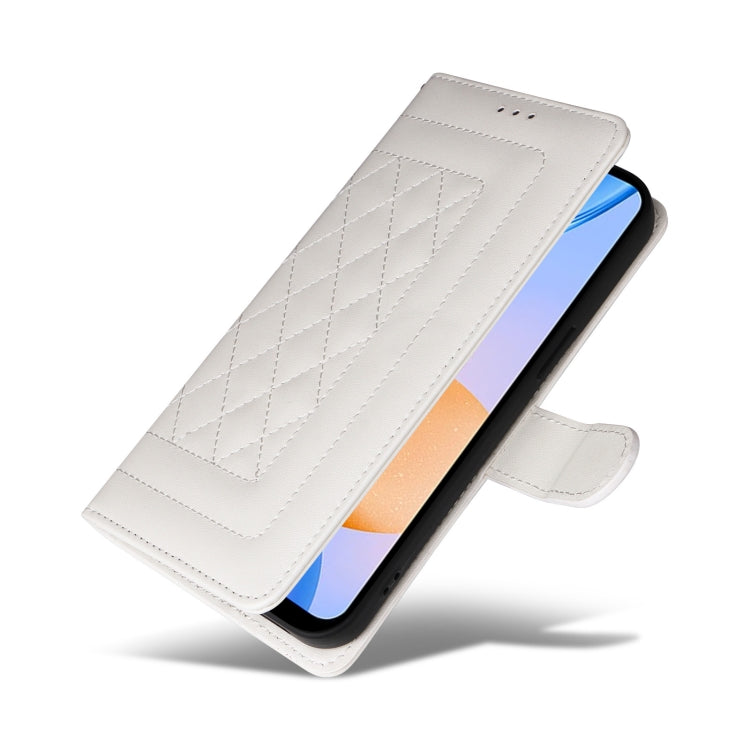 For Xiaomi Redmi 10 5G Diamond Lattice Leather Flip Phone Case
