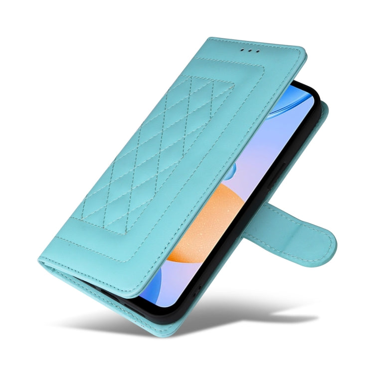 For Xiaomi Redmi 10 5G Diamond Lattice Leather Flip Phone Case