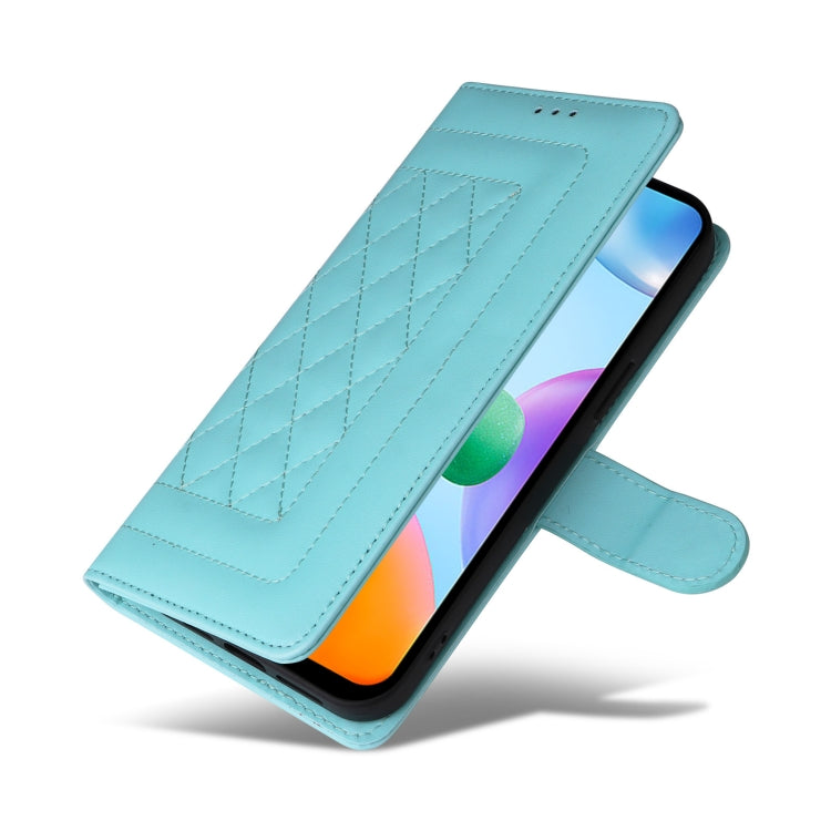 For Xiaomi Redmi 10C Diamond Lattice Leather Flip Phone Case
