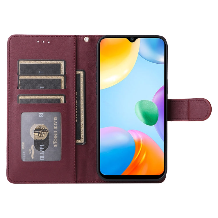For Xiaomi Redmi 10C Diamond Lattice Leather Flip Phone Case