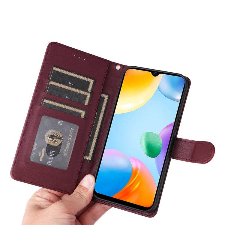 For Xiaomi Redmi 10C Diamond Lattice Leather Flip Phone Case