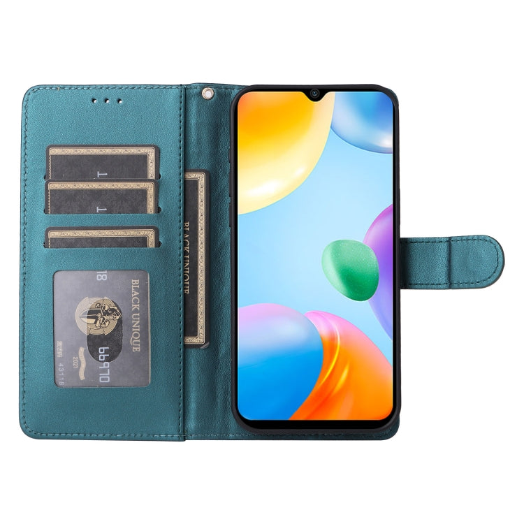 For Xiaomi Redmi 10C Diamond Lattice Leather Flip Phone Case