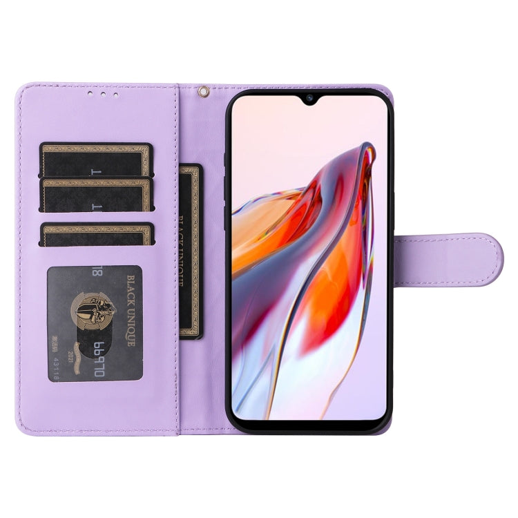 For Xiaomi Redmi 12C Diamond Lattice Leather Flip Phone Case