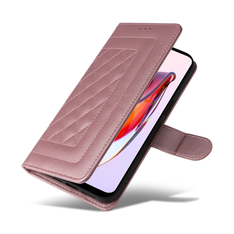 For Xiaomi Redmi 12C Diamond Lattice Leather Flip Phone Case