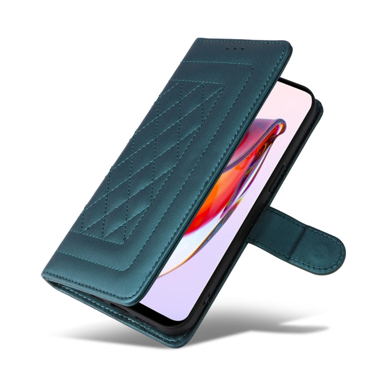 For Xiaomi Redmi 12C Diamond Lattice Leather Flip Phone Case