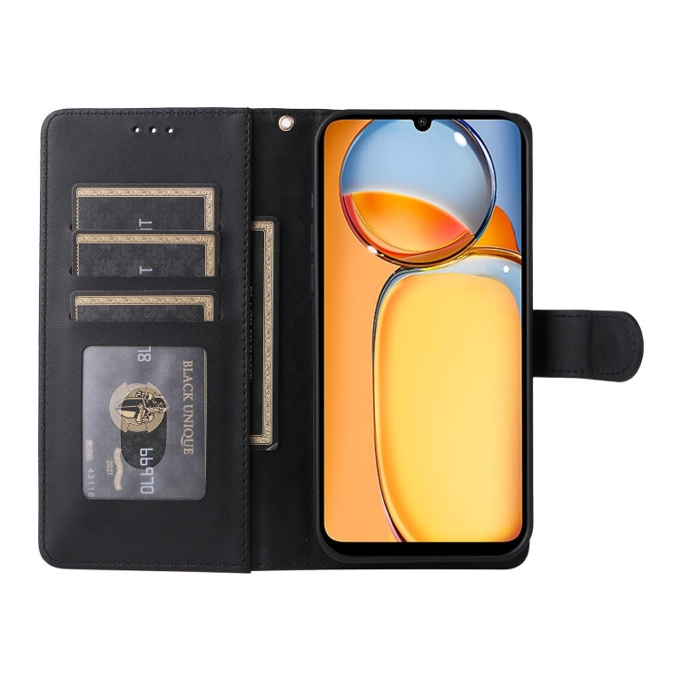 For Xiaomi Redmi 13C Diamond Lattice Leather Flip Phone Case