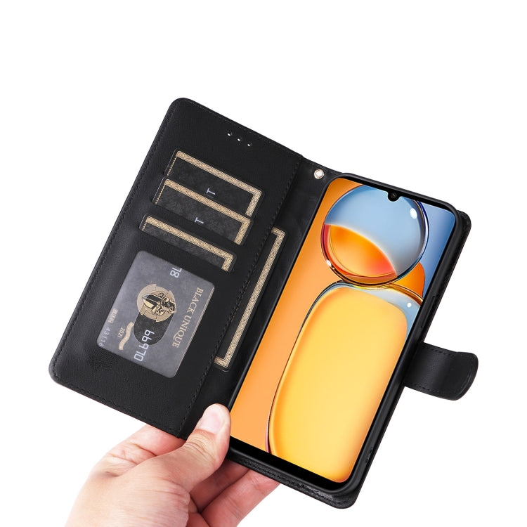 For Xiaomi Redmi 13C Diamond Lattice Leather Flip Phone Case