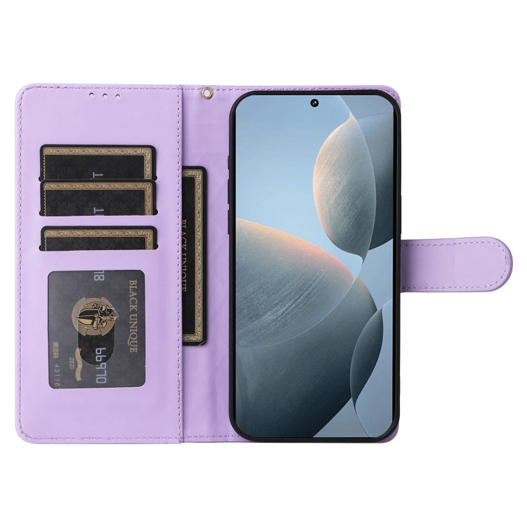 For Xiaomi Redmi K70E Diamond Lattice Leather Flip Phone Case