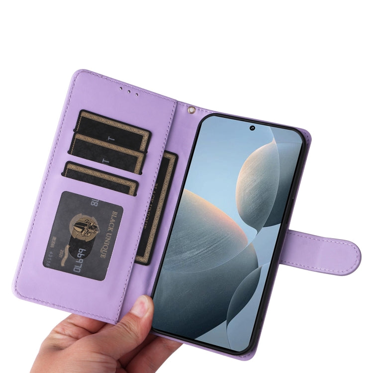 For Xiaomi Redmi K70E Diamond Lattice Leather Flip Phone Case