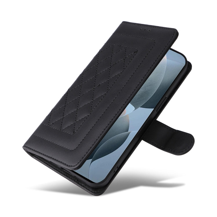 For Xiaomi Redmi K70E Diamond Lattice Leather Flip Phone Case