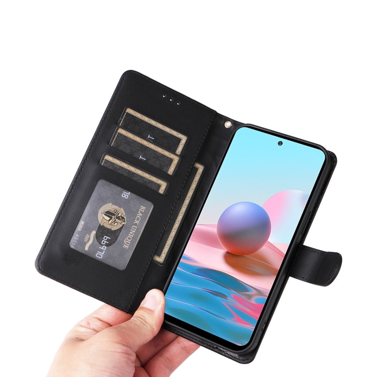 For Xiaomi Redmi Note 10 Diamond Lattice Leather Flip Phone Case