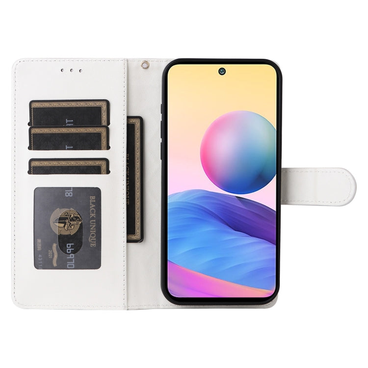 For Xiaomi Redmi Note 10 5G Diamond Lattice Leather Flip Phone Case