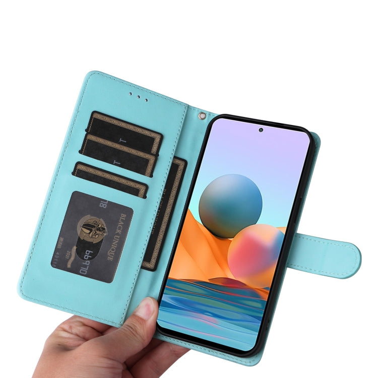 For Xiaomi Redmi Note 10 Pro Diamond Lattice Leather Flip Phone Case