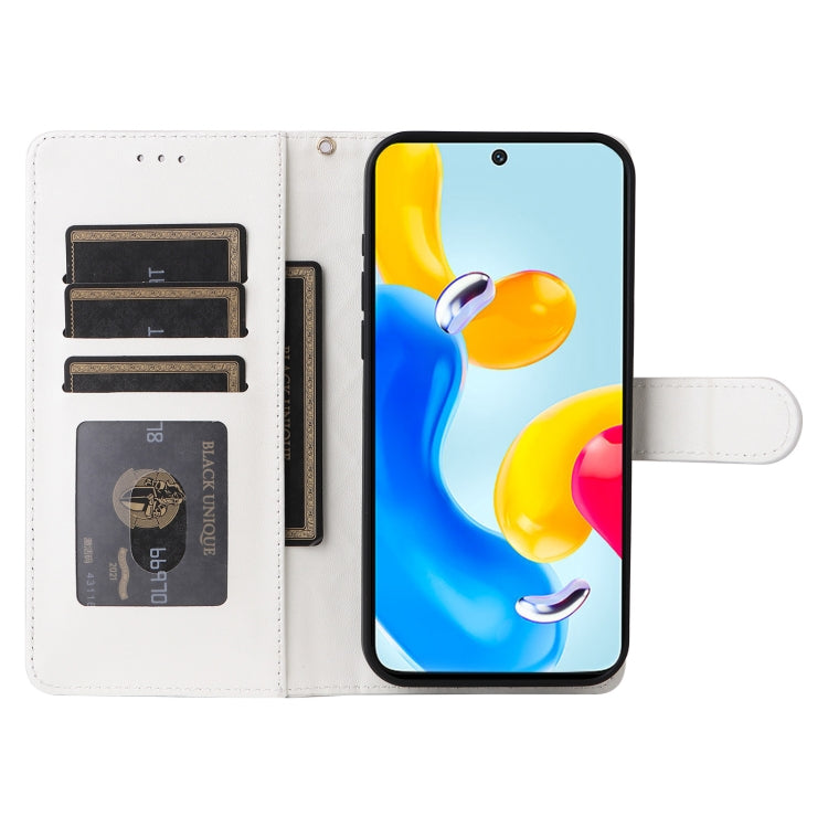 For Xiaomi Redmi Note 11 5G Diamond Lattice Leather Flip Phone Case