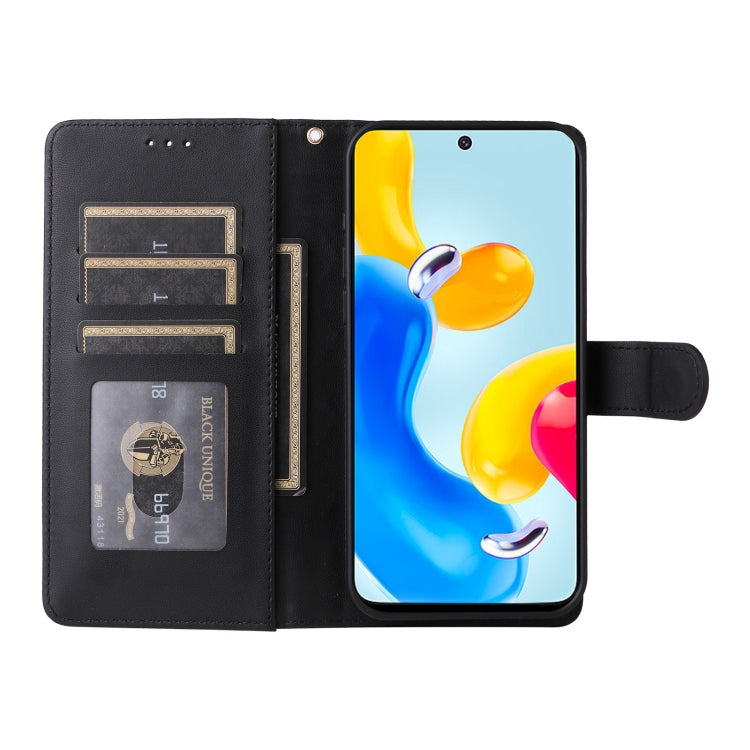 For Xiaomi Redmi Note 11 5G Diamond Lattice Leather Flip Phone Case