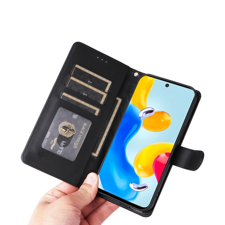 For Xiaomi Redmi Note 11 5G Diamond Lattice Leather Flip Phone Case