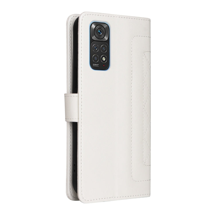 For Xiaomi Redmi Note 11s / 12s Diamond Lattice Leather Flip Phone Case