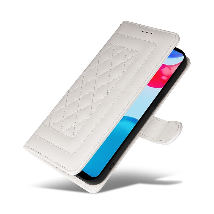 For Xiaomi Redmi Note 11s / 12s Diamond Lattice Leather Flip Phone Case