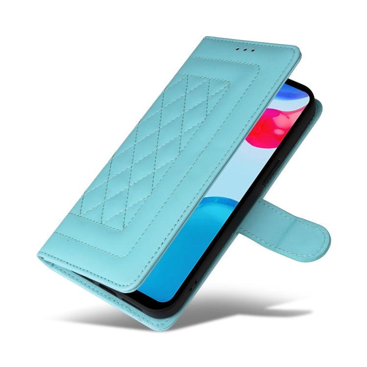 For Xiaomi Redmi Note 11s / 12s Diamond Lattice Leather Flip Phone Case