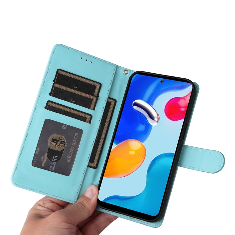 For Xiaomi Redmi Note 11s / 12s Diamond Lattice Leather Flip Phone Case