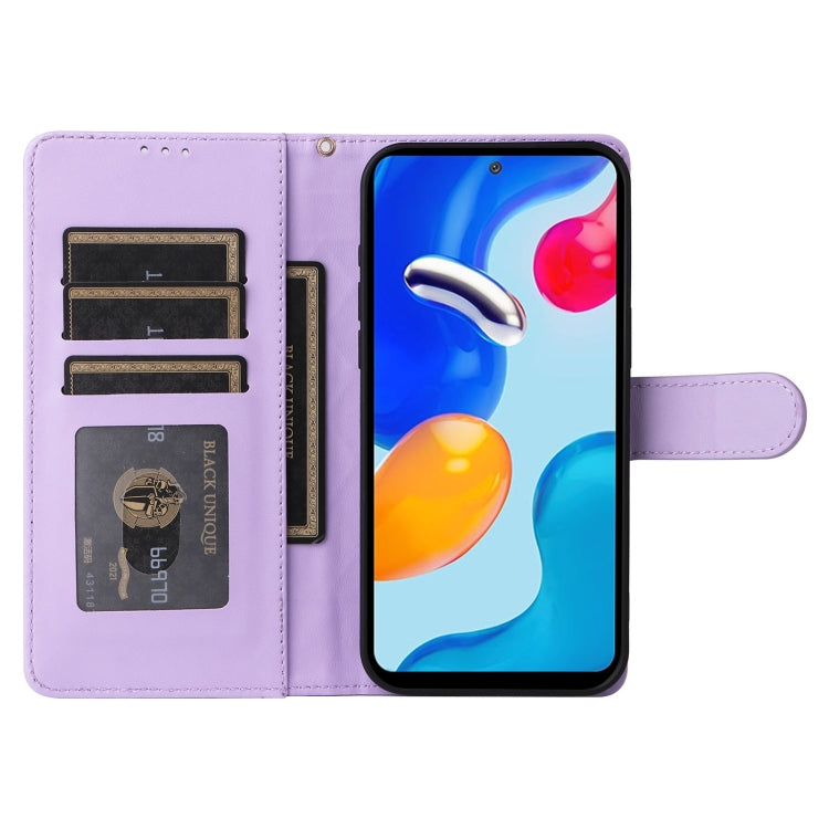 For Xiaomi Redmi Note 11s / 12s Diamond Lattice Leather Flip Phone Case