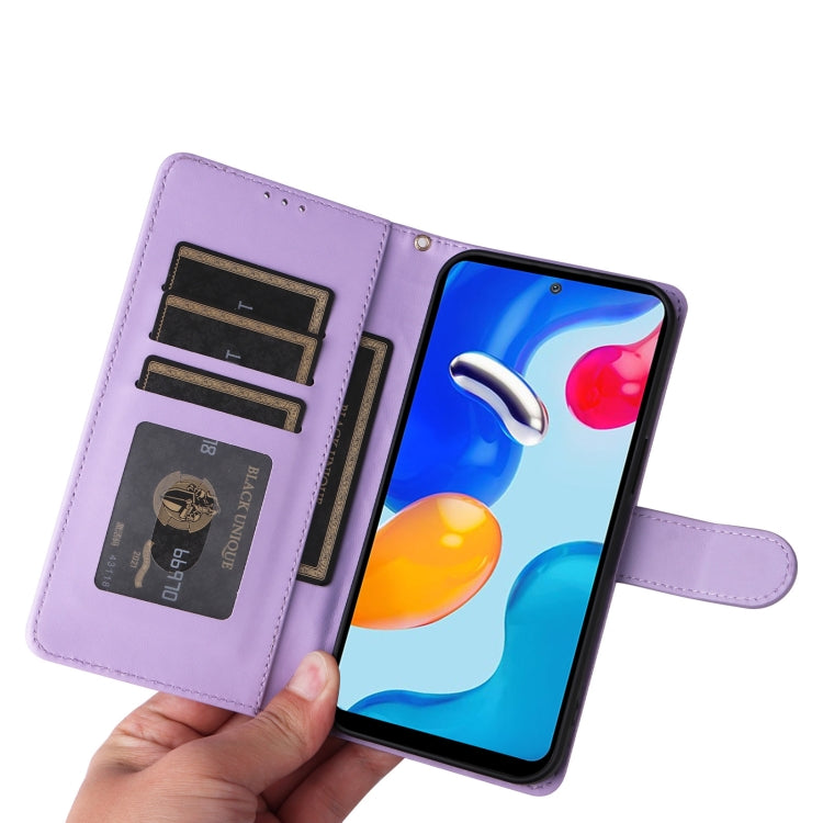 For Xiaomi Redmi Note 11s / 12s Diamond Lattice Leather Flip Phone Case