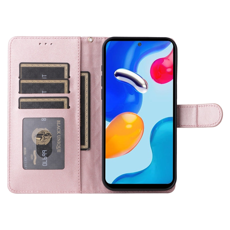 For Xiaomi Redmi Note 11s / 12s Diamond Lattice Leather Flip Phone Case