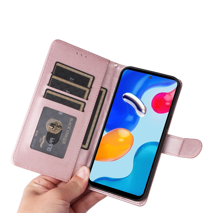 For Xiaomi Redmi Note 11s / 12s Diamond Lattice Leather Flip Phone Case