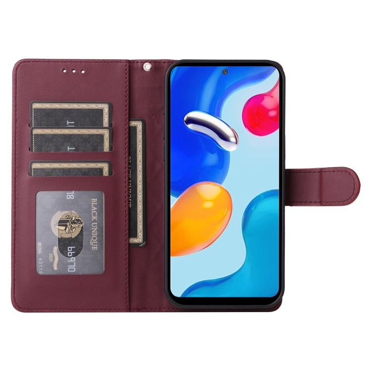 For Xiaomi Redmi Note 11s / 12s Diamond Lattice Leather Flip Phone Case
