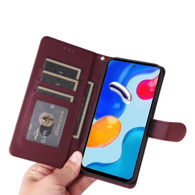 For Xiaomi Redmi Note 11s / 12s Diamond Lattice Leather Flip Phone Case