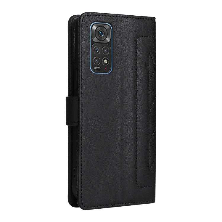 For Xiaomi Redmi Note 11s / 12s Diamond Lattice Leather Flip Phone Case