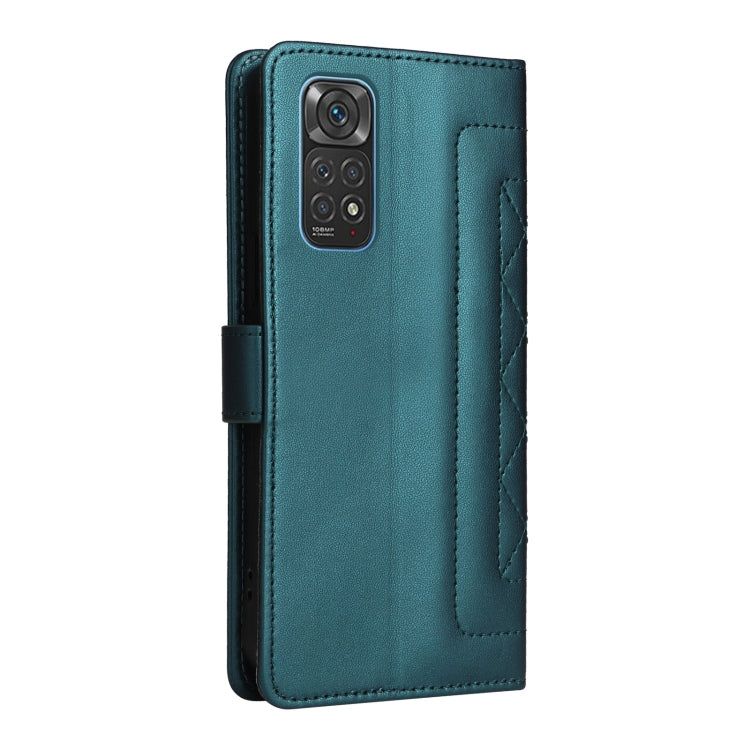 For Xiaomi Redmi Note 11s / 12s Diamond Lattice Leather Flip Phone Case