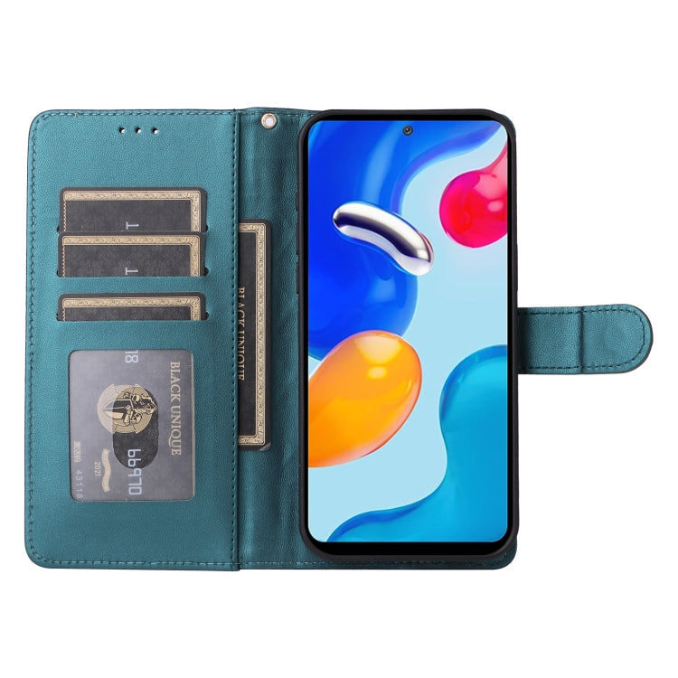 For Xiaomi Redmi Note 11s / 12s Diamond Lattice Leather Flip Phone Case