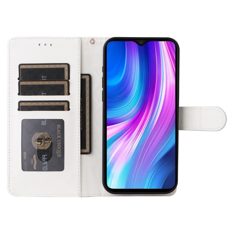 For Xiaomi Redmi Note 8 Pro Diamond Lattice Leather Flip Phone Case