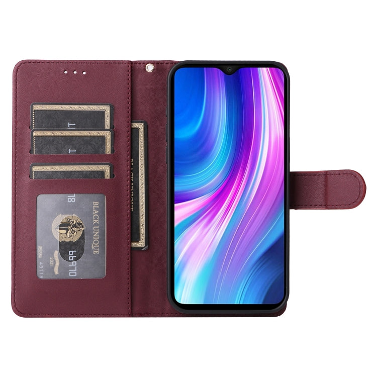 For Xiaomi Redmi Note 8 Pro Diamond Lattice Leather Flip Phone Case